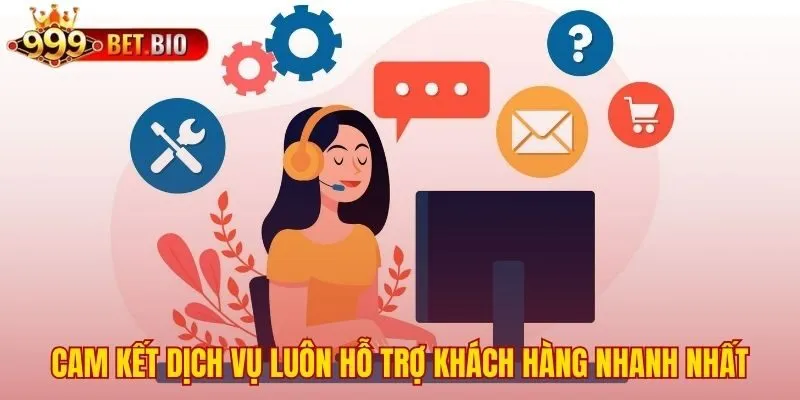 Cam kết chất lượng dịch vụ khi bạn liên hệ nhà cái