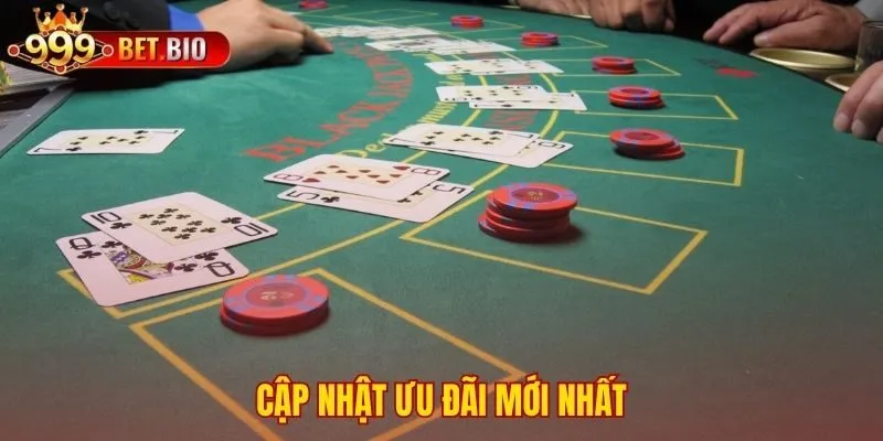Ưu đãi hấp dẫn khi chơi Blackjack online 999bet