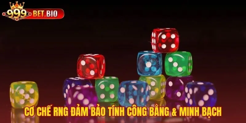 Công nghệ RNG đảm bảo lắc xí ngầu online minh bạch tuyệt đối