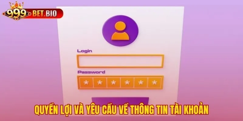 Thông tin chính xác bảo vệ tài khoản và quyền lợi người chơi